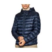 Down Jackets Geox , Blue , Heren