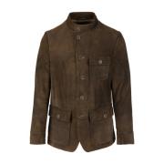Leather Jackets Meindl , Brown , Heren