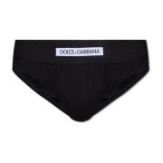 Katoenen slips Dolce & Gabbana , Black , Heren