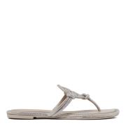 Stone Grey Miller Sandalen Tory Burch , Gray , Dames