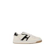 Sportieve Leren Sneakers Hoff , Beige , Heren