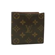 Pre-owned Canvas wallets Louis Vuitton Vintage , Brown , Dames