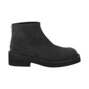 Leren Enkellaarzen MM6 Maison Margiela , Black , Heren