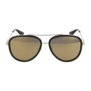 Stijlvolle zonnebril Gg0062S Gucci , Yellow , Dames