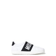 Stijlvolle Sneaker voor Heren Moschino , White , Heren