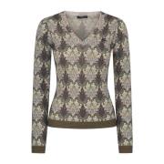 Klassieke Zwarte Sweaters Etro , Black , Dames