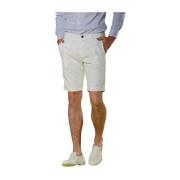 Stretch Gabardine Bermuda Shorts voor Heren Mason's , Beige , Heren