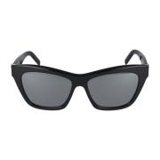 SL M79 Zonnebril Saint Laurent , Black , Dames