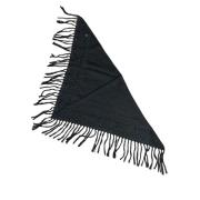 Pre-owned Wool scarves Yves Saint Laurent Vintage , Black , Unisex
