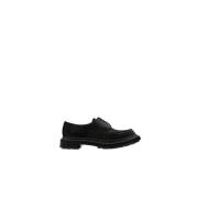 Suede Derbies Type 124 Adieu Paris , Black , Heren