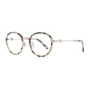 Stijlvolle ronde optische monturen Swarovski , Brown , Dames