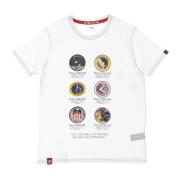 Apollo Mission Tee - Streetwear Collectie Alpha Industries , White , H...