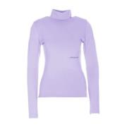 Luxe Lichtgewicht Coltrui Sweatshirt Hinnominate , Purple , Dames