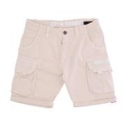 Casual Shorts Alpha Industries , White , Heren