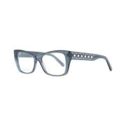 Grijze Cat Eye Optische Brillen Swarovski , Gray , Dames