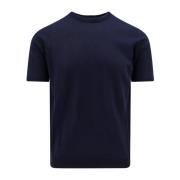 Blauwe Gebreide Kleding voor Heren Roberto Collina , Blue , Heren