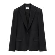 Stijlvolle Wol Blazer Filippa K , Black , Dames