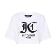 Witte T-shirts & Polos voor vrouwen Just Cavalli , White , Dames