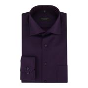 Paarse Casual Overhemd Eterna , Purple , Heren