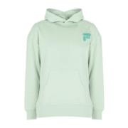 Loszittende hoodie Fila , Green , Heren