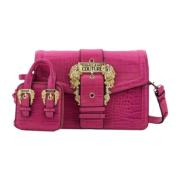 Roze schoudertassen Versace Jeans Couture , Pink , Dames