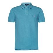 Turquoise Polo T-shirts en Polos Polo Ralph Lauren , Blue , Heren