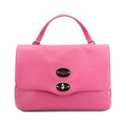 Veelzijdige Tas met Dubbele Sluiting Zanellato , Pink , Dames