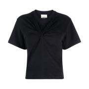 Zwarte T-shirts Polos voor Dames Isabel Marant , Black , Dames