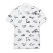 Personaliseerbaar Unisex Polo Shirt met Wasbare Markers Lacoste , Whit...