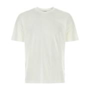 Klassiek Wit Katoenen T-Shirt Jil Sander , White , Heren