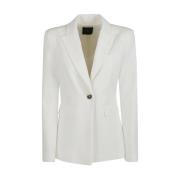 Witte Blazer voor Dames Pinko , White , Dames