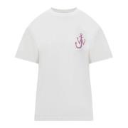 Sweet Anchor T-Shirt JW Anderson , White , Dames