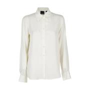 Witte shirts voor vrouwen Pinko , White , Dames