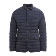 Down Jackets Moorer , Blue , Heren