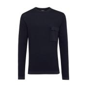 Stijlvolle Pullover Genti , Blue , Heren