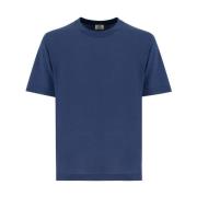 Verfijnd katoenen T-shirt Borrelli , Blue , Heren