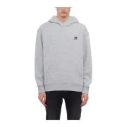 Katoenen Hoodie New Balance , Gray , Heren