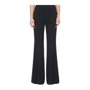 Flare Broek Dsquared2 , Black , Dames