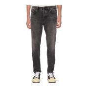 Slim Tokyo Jeans Haikure , Gray , Heren