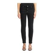 Cool Girl Katoenen Jeans Dsquared2 , Black , Dames