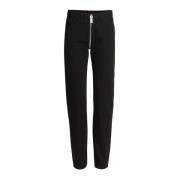 Zwarte katoenen denim jeans met moto-ritssluiting Givenchy , Black , D...