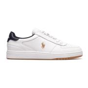 Witte Court Sneakers met Memory Foam Inlegzolen Ralph Lauren , White ,...