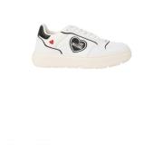 Lente/Zomer Dames Sneakers Love Moschino , White , Dames
