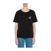 Klassiek T-Shirt Liu Jo , Black , Dames