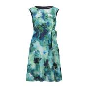 Mouwloze Korte Jurk vera mont , Blue , Dames