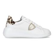 Tres Temple Lage Sneaker Philippe Model , White , Dames