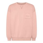 Bastien Roze Katoenen Crew Neck Sweatshirt Philippe Model , Pink , Her...