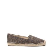 Bruine Slip-On Schoenen met Korrelige Textuur Michael Kors , Brown , D...