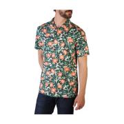 Bloemenprint korte mouwen shirt voor heren Tommy Hilfiger , Green , He...