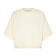 Minimalistische Marion T-shirt met Uniek Detail Philippe Model , White...